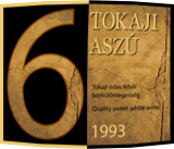 Tokaji Aszú 6 Puttonyos 1993